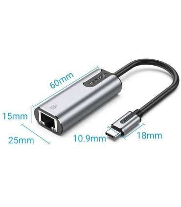 Vention USB-C Gigabit Ethernet Adapter