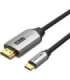 Vention USB-C to HDMI cable 4K@60Hz braided 2m GREY
