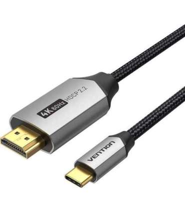 Vention USB-C to HDMI cable 4K@60Hz braided 2m GREY