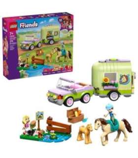 LEGO FRIENDS 42695 Horse and Baby Foal Trailer