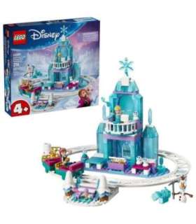LEGO DISNEY 43281 Elsa's Ice Castle and Snow Ride Adventure