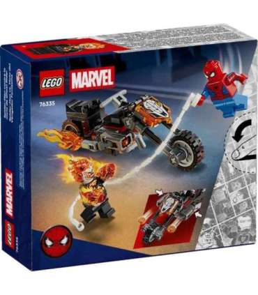 LEGO MARVEL 76335 Spider-Man vs. Ghost Rider Motorcycle