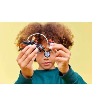 LEGO MARVEL 76335 Spider-Man vs. Ghost Rider Motorcycle