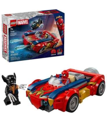 LEGO MARVEL 76336 Spider-Man Car vs. Venomized Wolverine