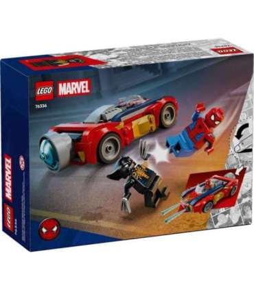 LEGO MARVEL 76336 Spider-Man Car vs. Venomized Wolverine