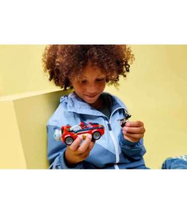 LEGO MARVEL 76336 Spider-Man Car vs. Venomized Wolverine