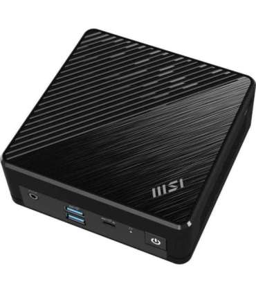 MSI Cubi N ADL S-078EU Intel® N N100 4 GB DDR4-SDRAM 128 GB SSD Windows 11 Pro Mini PC Black