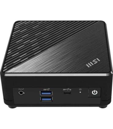 MSI Cubi N ADL S-078EU Intel® N N100 4 GB DDR4-SDRAM 128 GB SSD Windows 11 Pro Mini PC Black