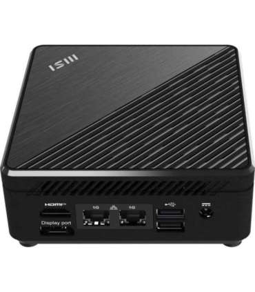 MSI Cubi N ADL S-078EU Intel® N N100 4 GB DDR4-SDRAM 128 GB SSD Windows 11 Pro Mini PC Black