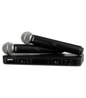 Shure BLX288E/SM58-H8E - wireless system with receiver and two SM58 microphones