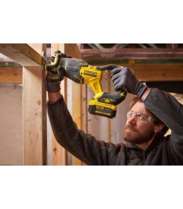 Stanley Fatmax SFMCS311B Reciprocating saw 18 V black, yellow