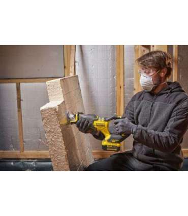 Stanley Fatmax SFMCS311B Reciprocating saw 18 V black, yellow