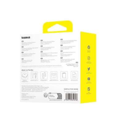 Baseus Bowie E16 Headset True Wireless Earphones In-ear Calls/Music USB Type-C Bluetooth Blue