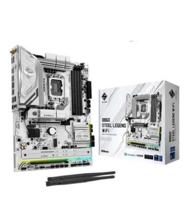 Asrock B860 Steel Legend WiFi Intel B860 LGA 1851 (Socket V1) ATX