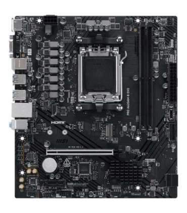 MSI PRO A620AM-B EVO motherboard AMD A620A Socket AM5 ATX