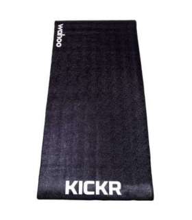 WahooFitness WFKICKRMAT antistatic floor mat Black Rubber