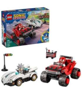 LEGO SONIC THE HEDGEHOG 77118 Silver's Car vs Knuckles' Monster Truck