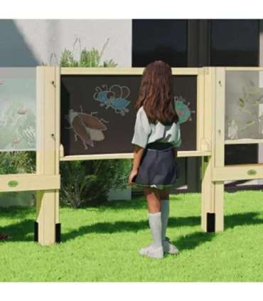 CLASSIC WORLD EDU puidust kahepoolne kriiditahvel ja magnetiline õppevahend