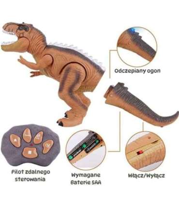 WOOPIE Dinozaur Zdalnie Sterowany RC Tyrannosaurus Rex