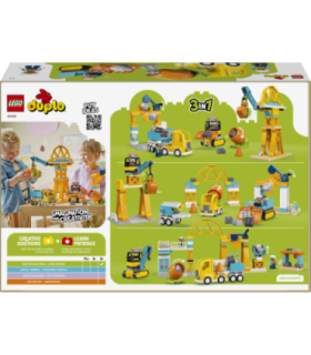 LEGO DUPLO Kolm ühes ehitusplats ja -masinad