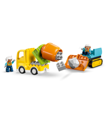 LEGO DUPLO Kolm ühes ehitusplats ja -masinad