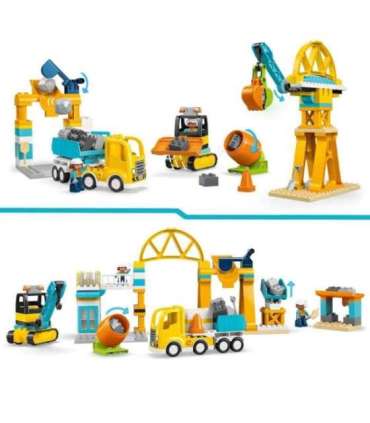 LEGO DUPLO Kolm ühes ehitusplats ja -masinad