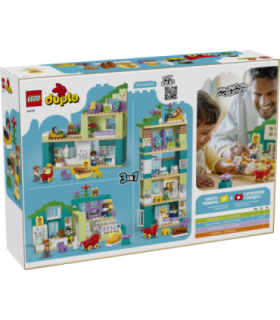 LEGO DUPLO Kolm ühes moodne peremaja figuuridega