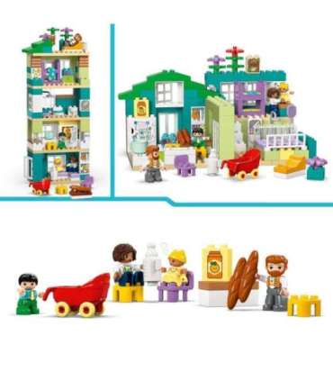 LEGO DUPLO Kolm ühes moodne peremaja figuuridega