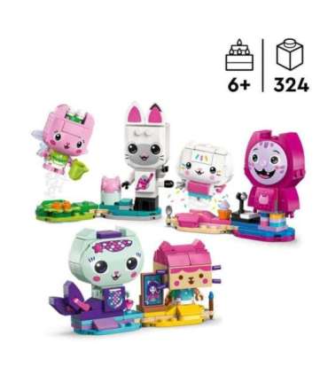 LEGO Gabby klotsidest kokkupandavad kassisõbrad