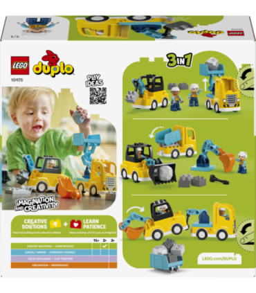 LEGO DUPLO Kolm ühes ehitusmasinad