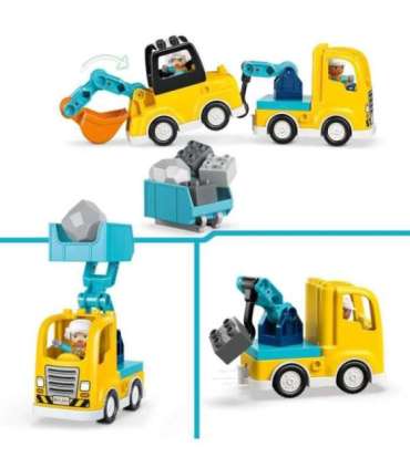 LEGO DUPLO Kolm ühes ehitusmasinad