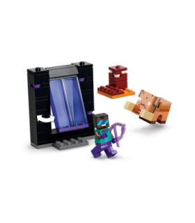 LEGO Minecraft Netheri ja lõpuportaali teekond