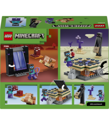 LEGO Minecraft Netheri ja lõpuportaali teekond