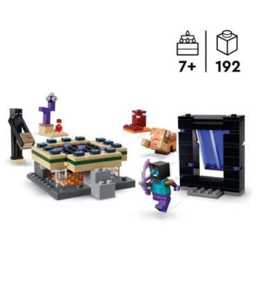LEGO Minecraft Netheri ja lõpuportaali teekond