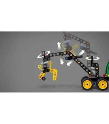 LEGO Technic John Deere 1470H ratastega harvester