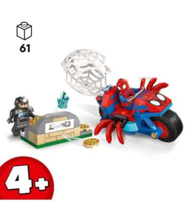 LEGO Spidey oma mootorrattal vs. Rhino