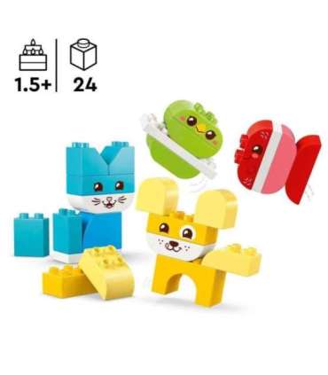 LEGO DUPLO Kolm ühes loomingulised armsad lemmikloomad