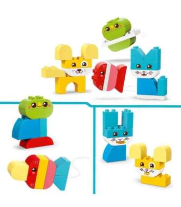 LEGO DUPLO Kolm ühes loomingulised armsad lemmikloomad