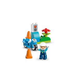 LEGO DUPLO Sinine politseimootorratas
