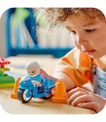 LEGO DUPLO Sinine politseimootorratas