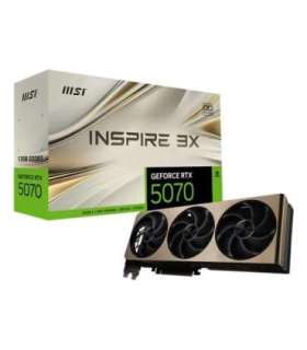 MSI GeForce RTX 5070 12G INSPIRE 3X OC NVIDIA 12 GB GDDR7