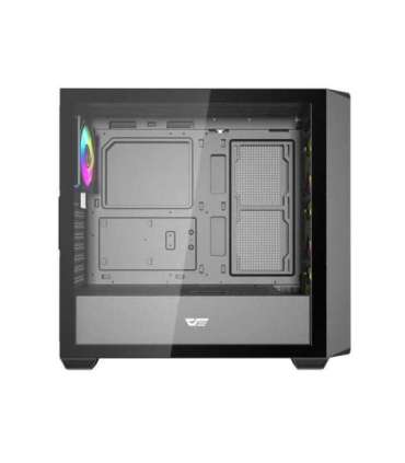 Darkflash DS900WD ATX computer case (black) + 4 fans