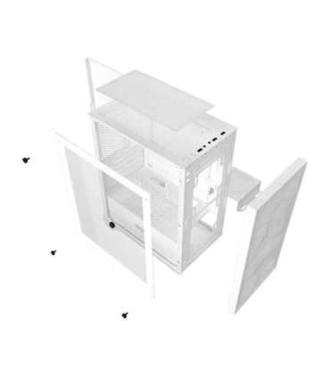 Darkflash M305 Mesh computer case without fans (White)