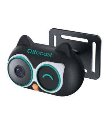 Ottocast Cabin Care wireless CarPlay adapter with baby car mirror