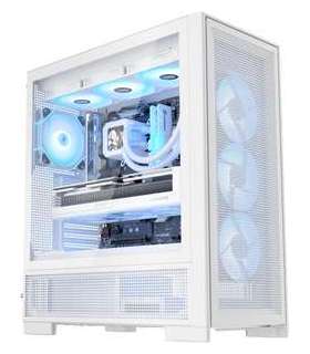 DarkFlash AIRNOVA computer case (white) + 3 fans