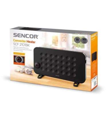 Konvektor Sencor SCF2101BK, must
