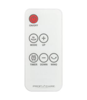 Ceramic fan heater ProfiCare , white