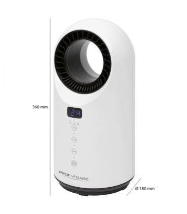 Ceramic fan heater ProfiCare , white