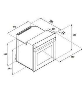 Integreeritav ahi Starkke STD45IX