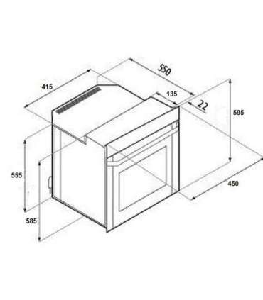 Built-in oven Starkke